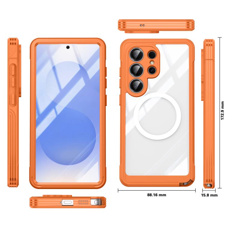 For Samsung Galaxy S26 Ultra 5G RedPepper Tempered Glass MagSafe Phone Case