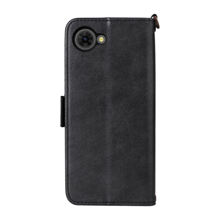 For ZTE nubia S2e / S2R / S2 Lite Multi-card Slots Crossbody Cowhide Leather Phone Case