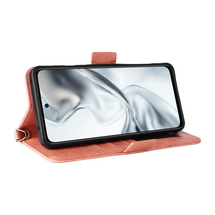 For ZTE nubia S2e / S2R / S2 Lite Multi-card Slots Crossbody Cowhide Leather Phone Case