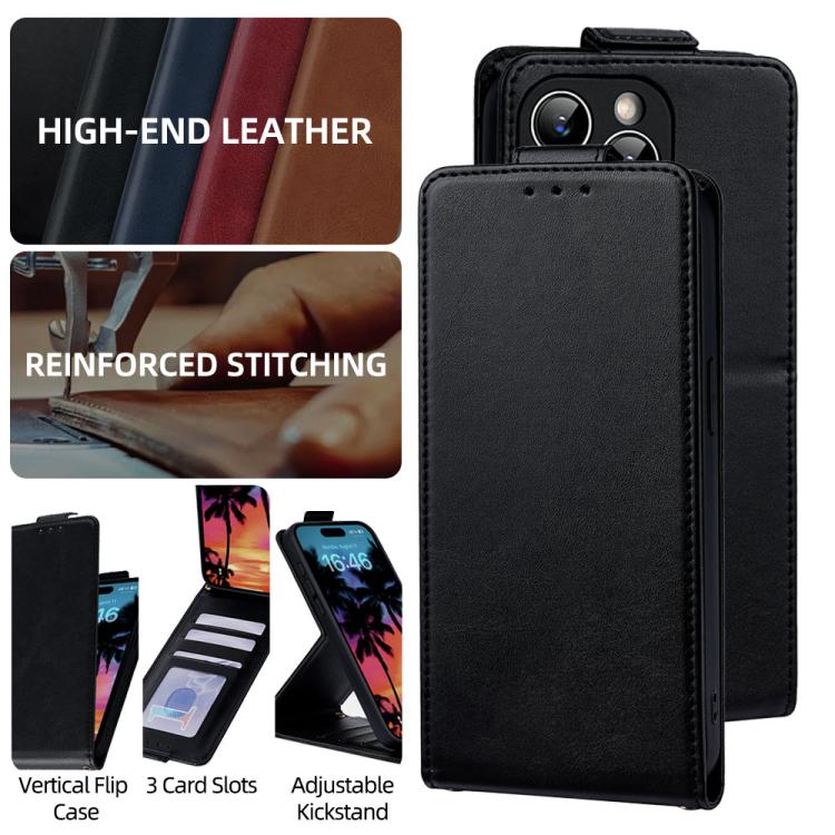 For Redmi Note 13 Pro 5G Global Vertical Flip Cover Solid Color Vegan Leather Phone Case with Crossbody Chain