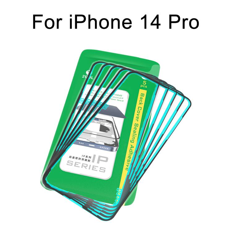 For iPhone 14 Pro 2UUL IP Series Back Cover Sealing Adhesive  - 5pcs/Box