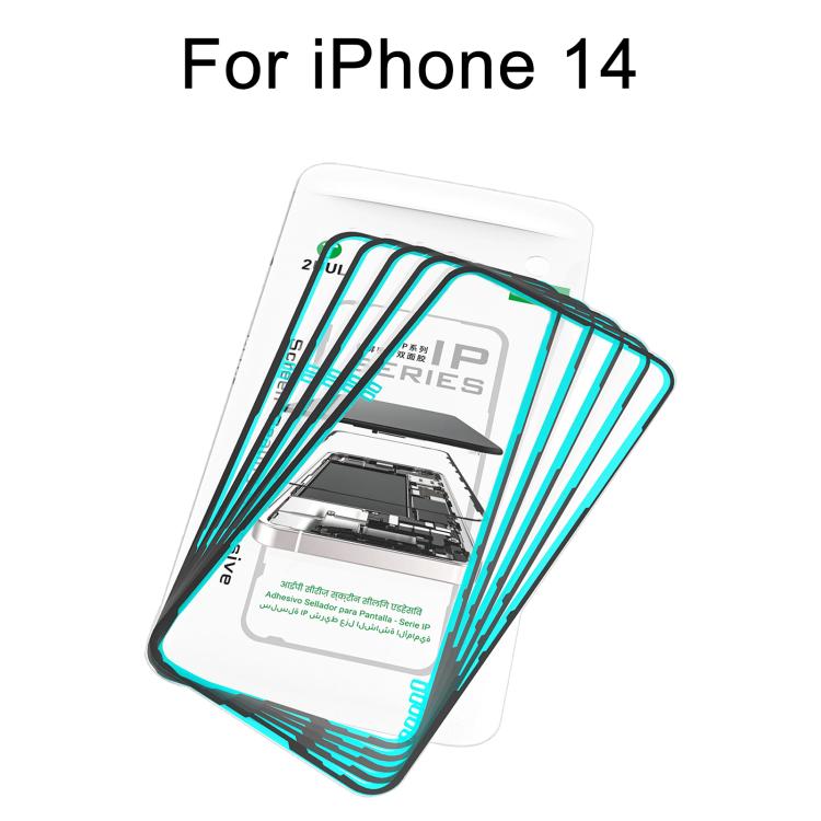 For iPhone 14 2UUL IP Series Screen Sealing Adhesive  - 5pcs/Box