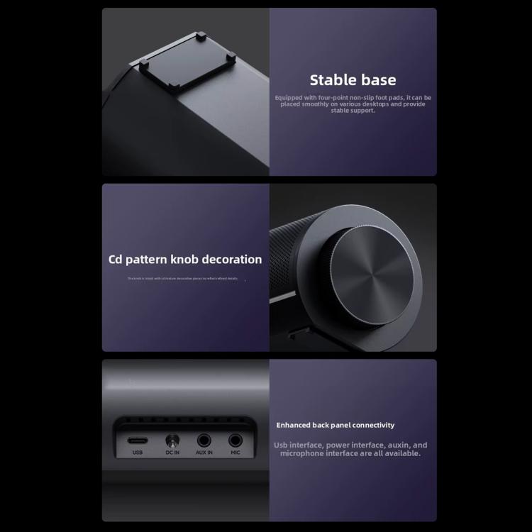 Original Xiaomi Redmi Computer Speaker 2 Pro RGB Light Desktop Stereo Soundbar