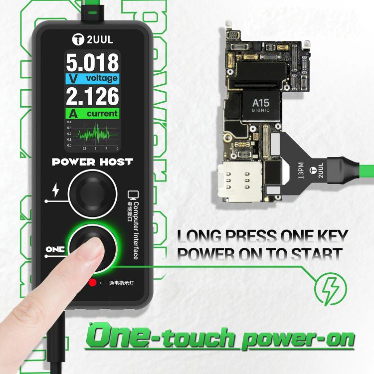 2UUL PW15 Power Host Ampere-Voltage Meter