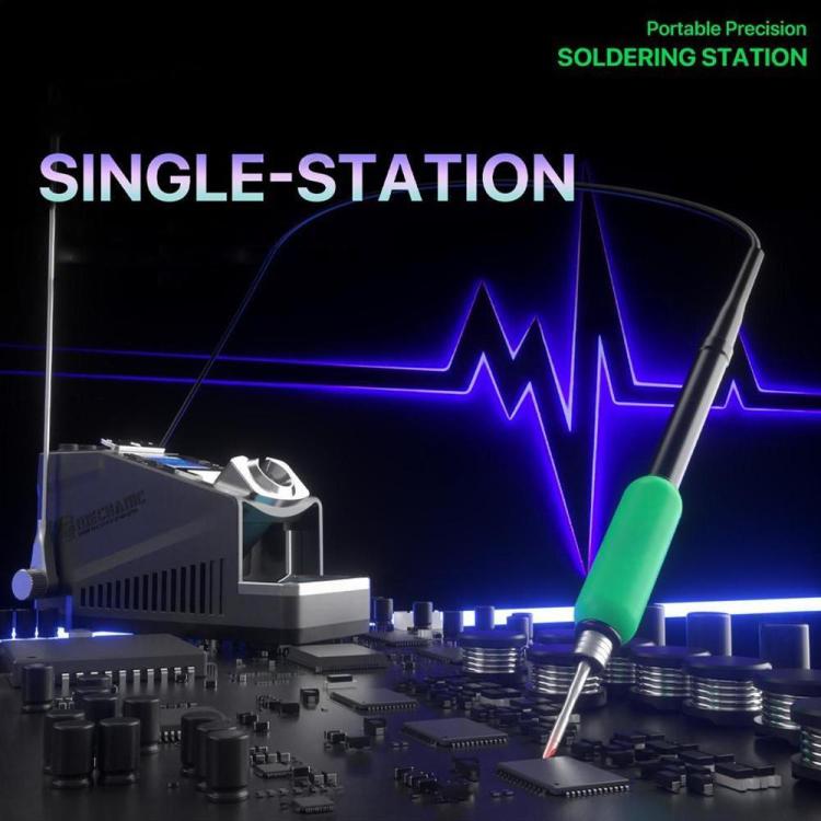 MECHANIC X60 Pro Portable Precision Soldering Station Compatible with 115 / 210 Soldering Handles, Plug:US Plug