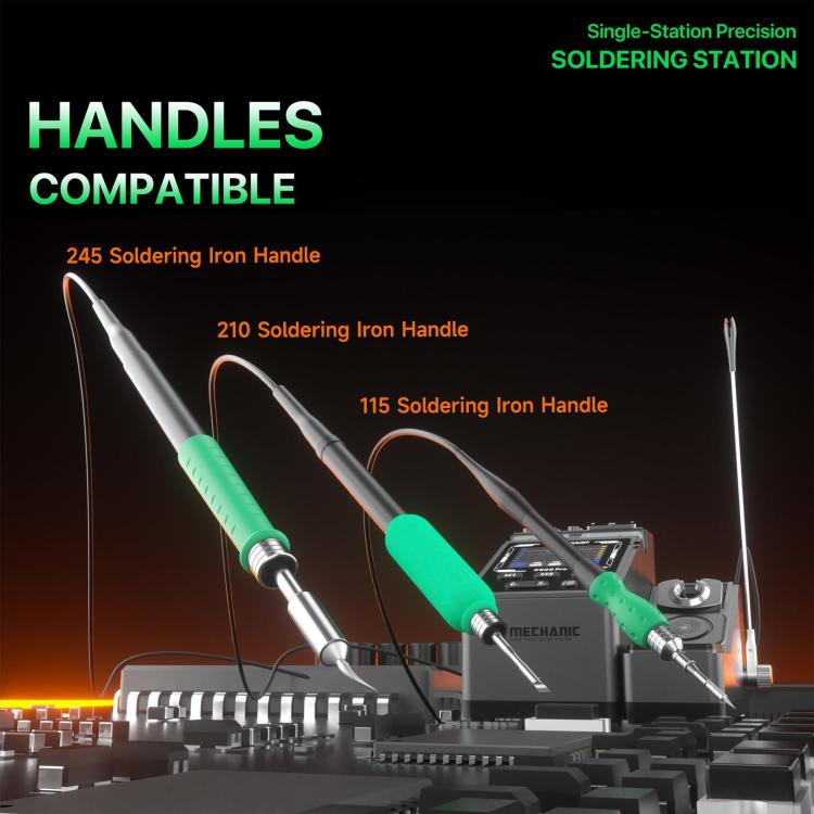 MECHANIC X200 Pro Pen-Style Smart Temperature-Adjustable Soldering Station, Plug:EU Plug