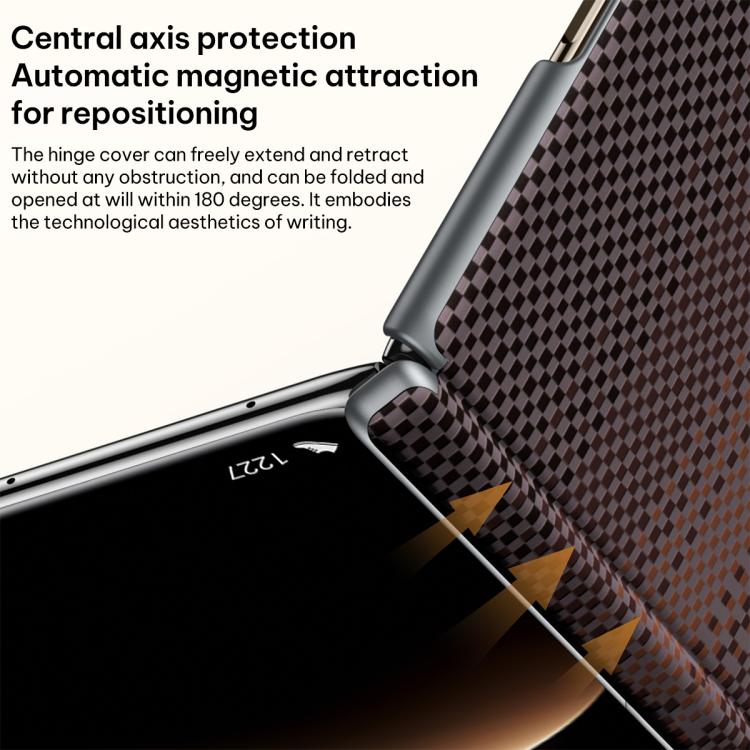 For Huawei Mate X7 SULADA Kevlar Woven Texture Magnetic Leather Phone Case