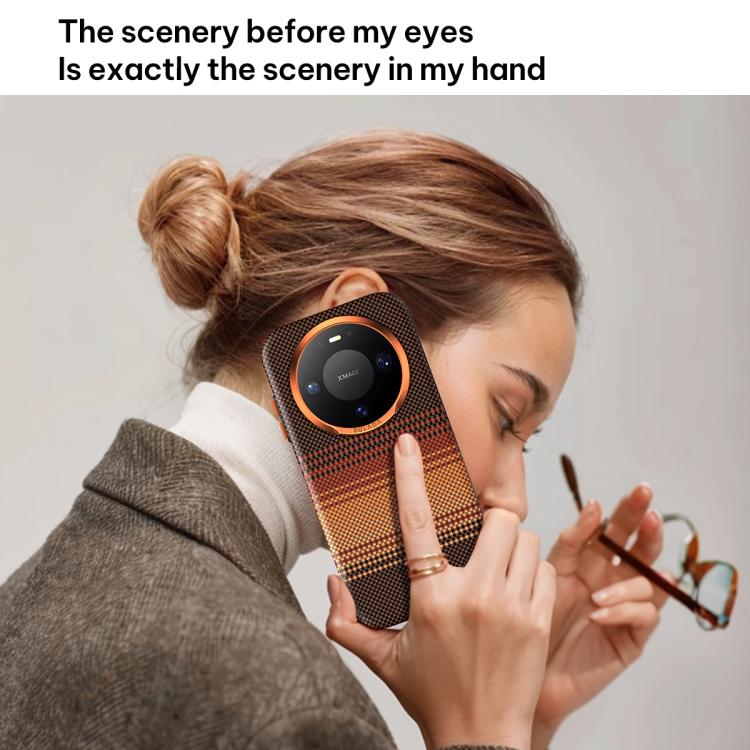 For Huawei Mate 80 Pro Max SULADA Kevlar Woven Texture Magnetic Leather Phone Case