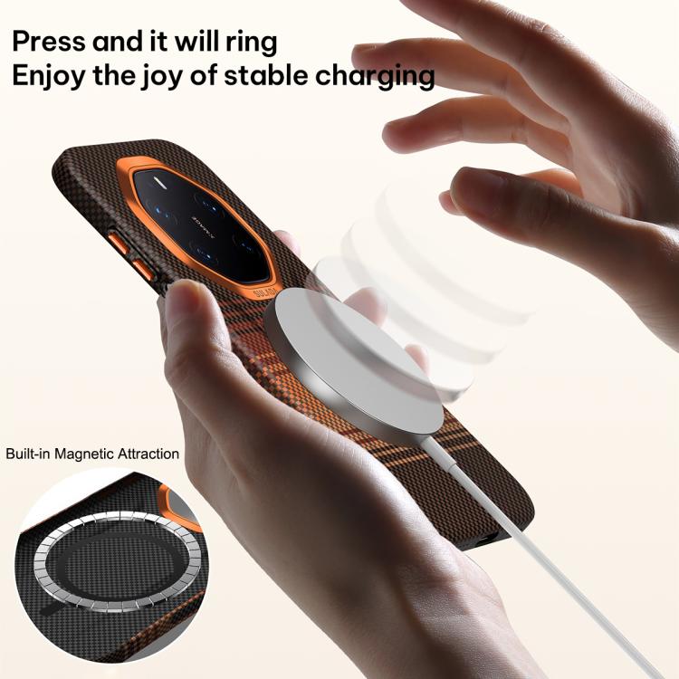 For Huawei Mate 80 RS Ultimate SULADA Kevlar Woven Texture Magnetic Leather Phone Case