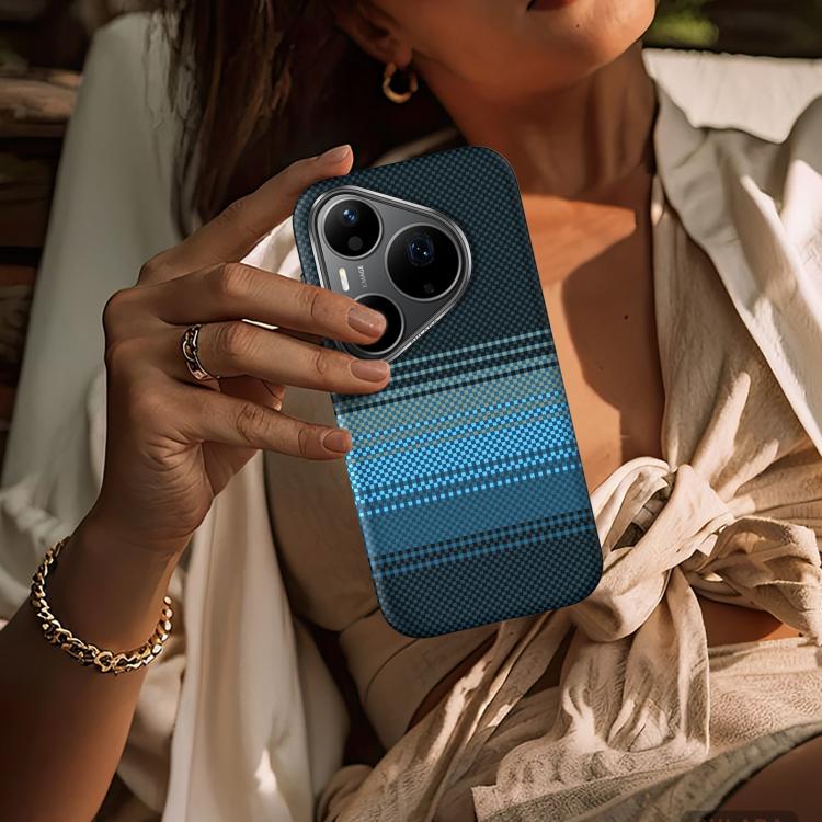 For Huawei Pura 90 Pro Max 5G SULADA Kevlar Woven Texture Magnetic Leather Phone Case
