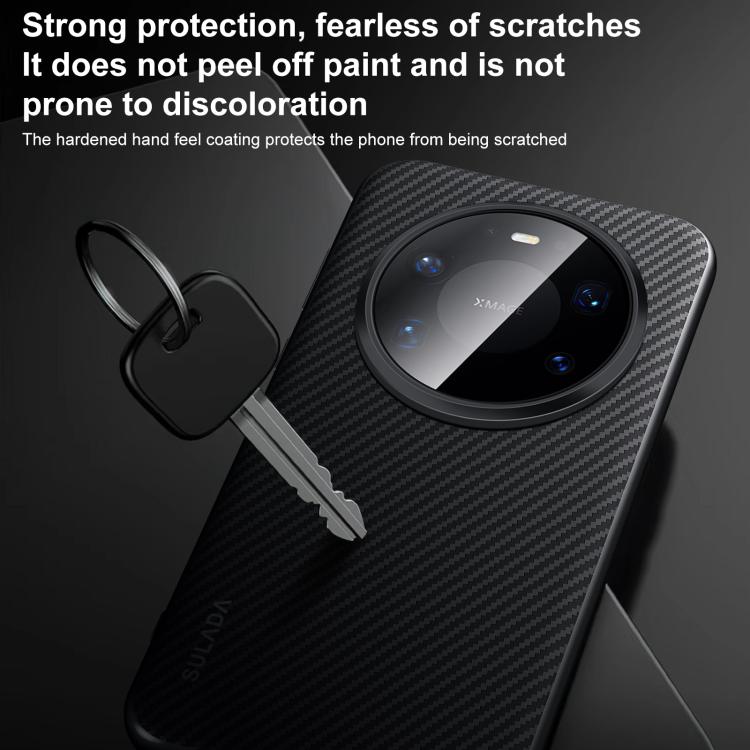 For Huawei Mate 80 / Mate 80 Pro SULADA 600D Kevlar Texture PC Shockproof Phone Case