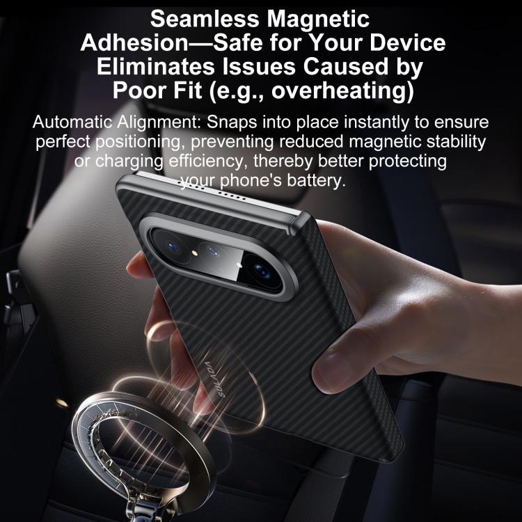 For Huawei Pura X Max SULADA 600D Kevlar Texture PC Shockproof Phone Case