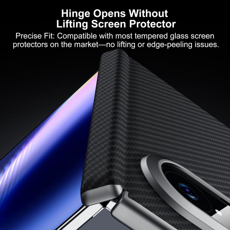 For Huawei Pura X Max SULADA 600D Kevlar Texture PC Shockproof Phone Case
