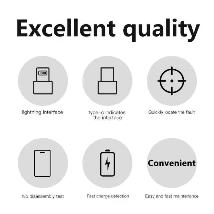 MaAnt Non-Remove Phone Tail Plug Charging Fault Test Board for iPhone / Android