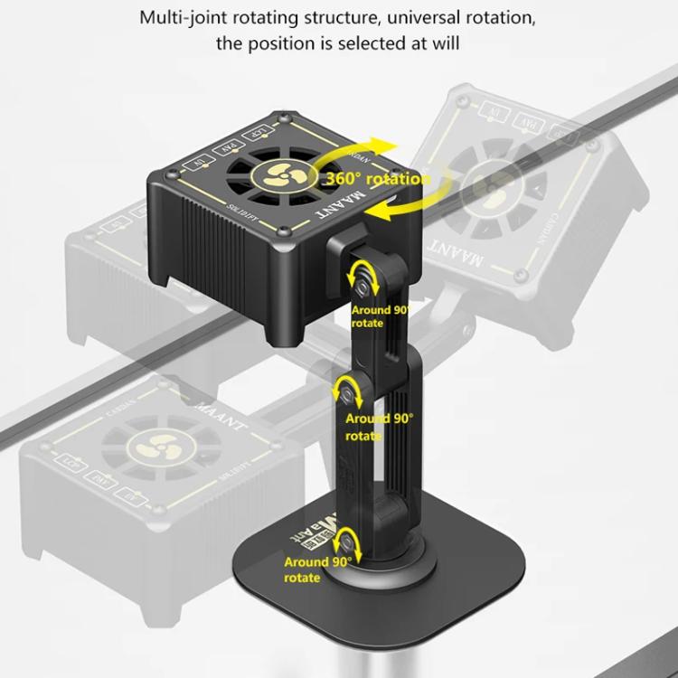 MaAnt M066 3W Multi-function Rechargeable UV Curing Cooling Fan