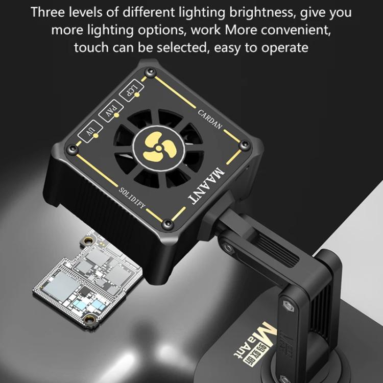 MaAnt M066 3W Multi-function Rechargeable UV Curing Cooling Fan