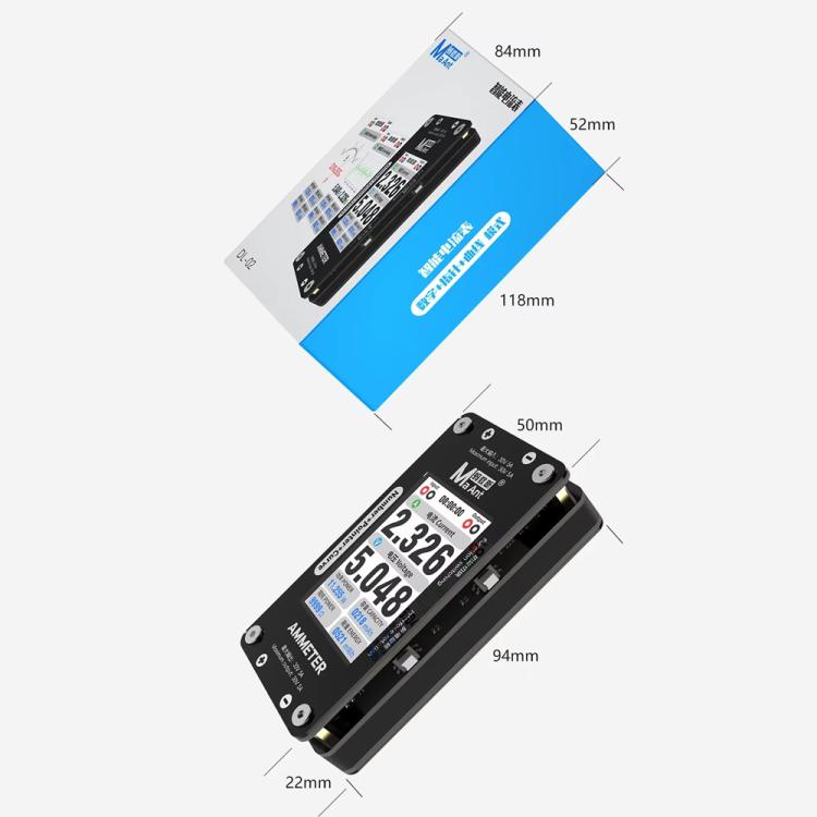 MaAnt DL-02 Intelligent Number Pointer Curve Ammeter
