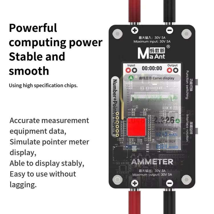 MaAnt DL-02 Intelligent Number Pointer Curve Ammeter