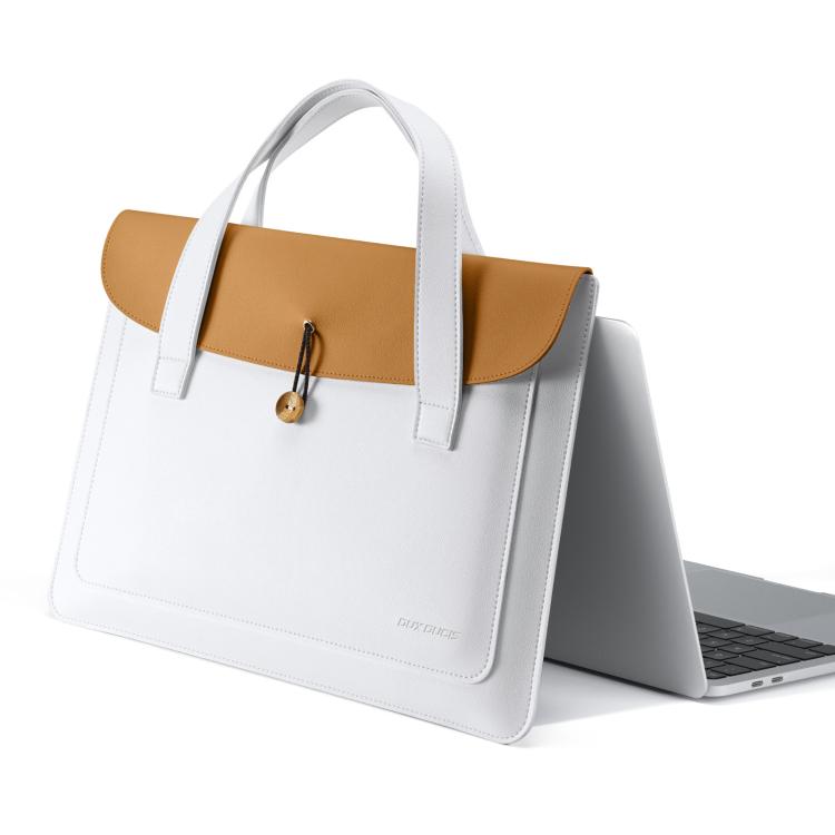 DUX DUCIS AURA Series Vegan Leather Laptop Handbag For 15-16 inch