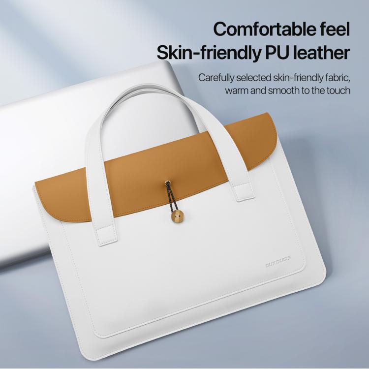 DUX DUCIS AURA Series Vegan Leather Laptop Handbag For 15-16 inch