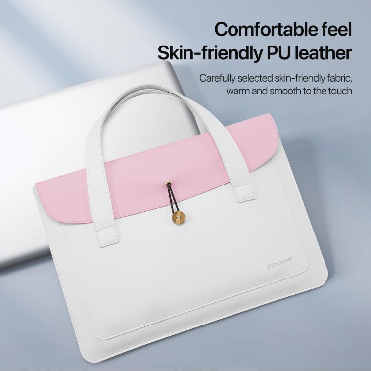 DUX DUCIS AURA Series Vegan Leather Laptop Handbag For 15-16 inch
