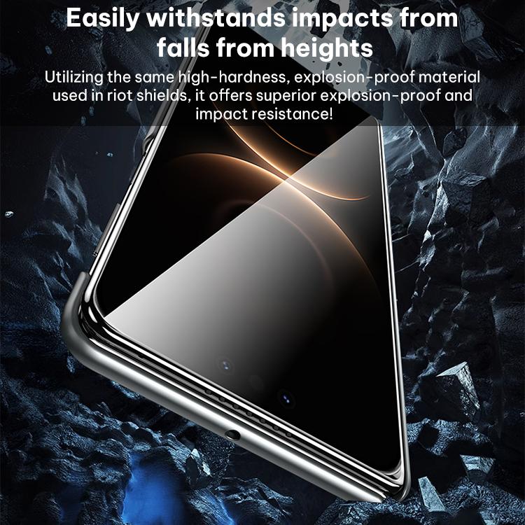 For Huawei Mate X7 SULADA Frameless Top Layer Cowhide Leather Hybrid PC Phone Case