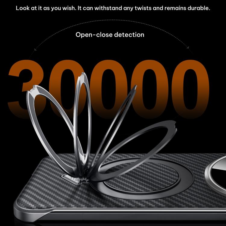 For Huawei Mate 80 Pro Max SULADA Kevlar Texture MagSafe Magnetic Holder Phone Case