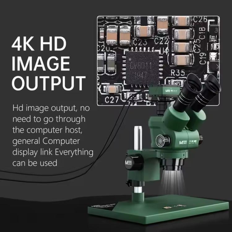MaAnt XJ-2 Eagle Eye 4K HD Video Industrial Microscope Camera, Plug:EU Plug
