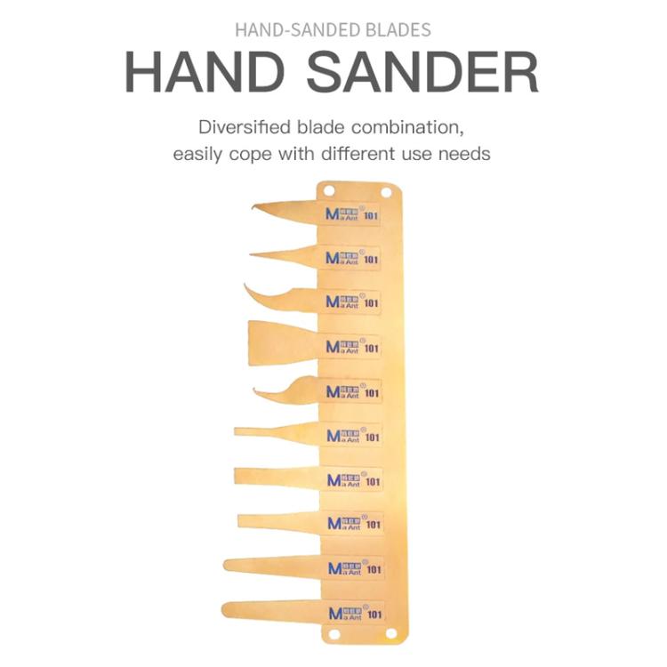 MaAnt MY-101 Ultra Thin Stainless Steel Remove Glue Blade Set