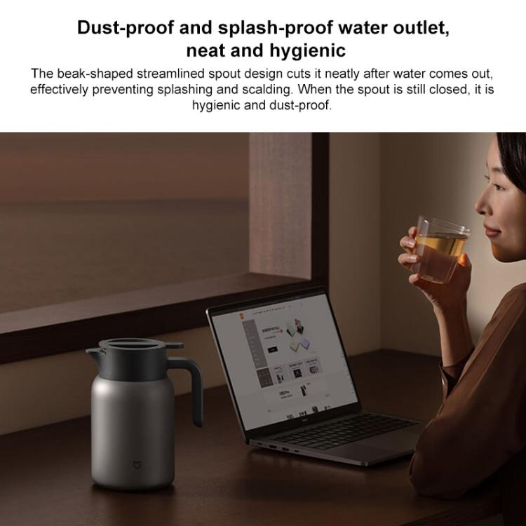 Xiaomi Mijia 1.2L Titanium Thermos Flask - Grey