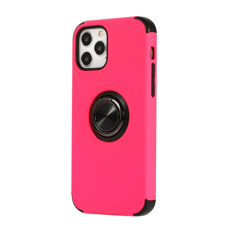 For iPhone 12 / 12 Pro Cool Series Shockproof TPU + PC Protective Case with Invisible Ring Holder