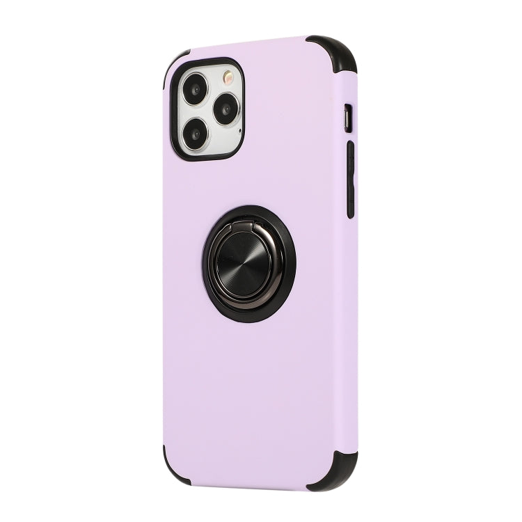 For iPhone 12 / 12 Pro Cool Series Shockproof TPU + PC Protective Case with Invisible Ring Holder