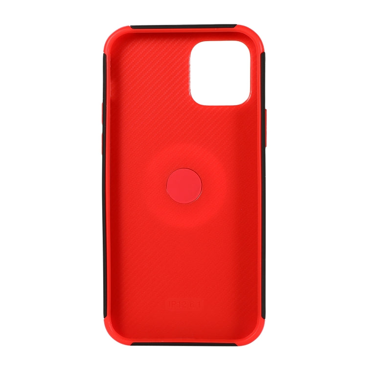 For iPhone 12 / 12 Pro Cool Series Shockproof TPU + PC Protective Case with Invisible Ring Holder