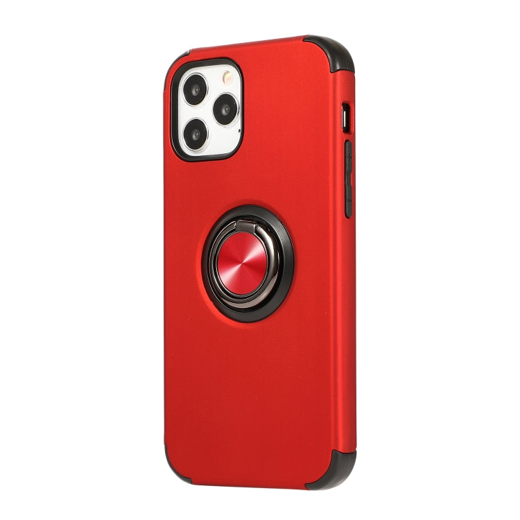 For iPhone 12 Pro Max Cool Series Shockproof TPU + PC Protective Case with Invisible Ring Holder