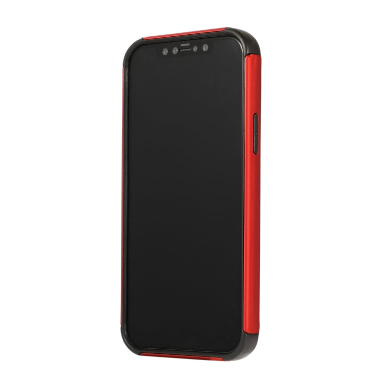 For iPhone 12 Pro Max Cool Series Shockproof TPU + PC Protective Case with Invisible Ring Holder