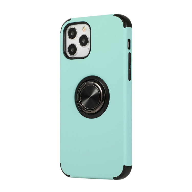 For iPhone 12 Pro Max Cool Series Shockproof TPU + PC Protective Case with Invisible Ring Holder