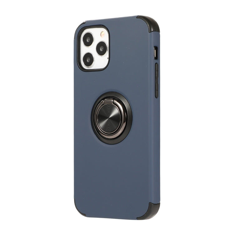 For iPhone 12 Pro Max Cool Series Shockproof TPU + PC Protective Case with Invisible Ring Holder