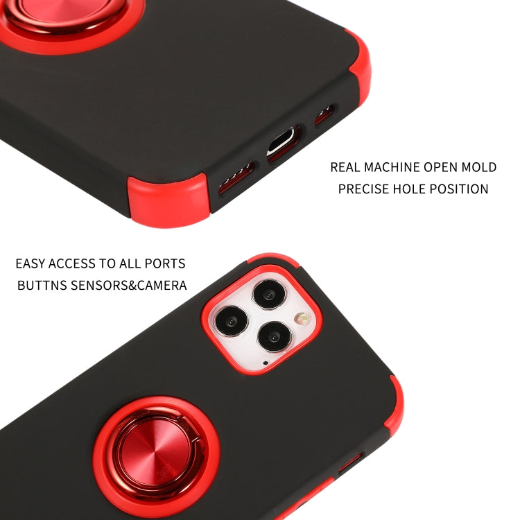For iPhone 12 Pro Max Cool Series Shockproof TPU + PC Protective Case with Invisible Ring Holder