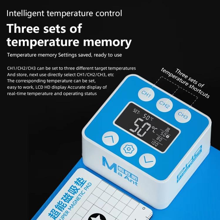 MaAnt PHD Series LCD Screen Heating Separating Silicone Pad