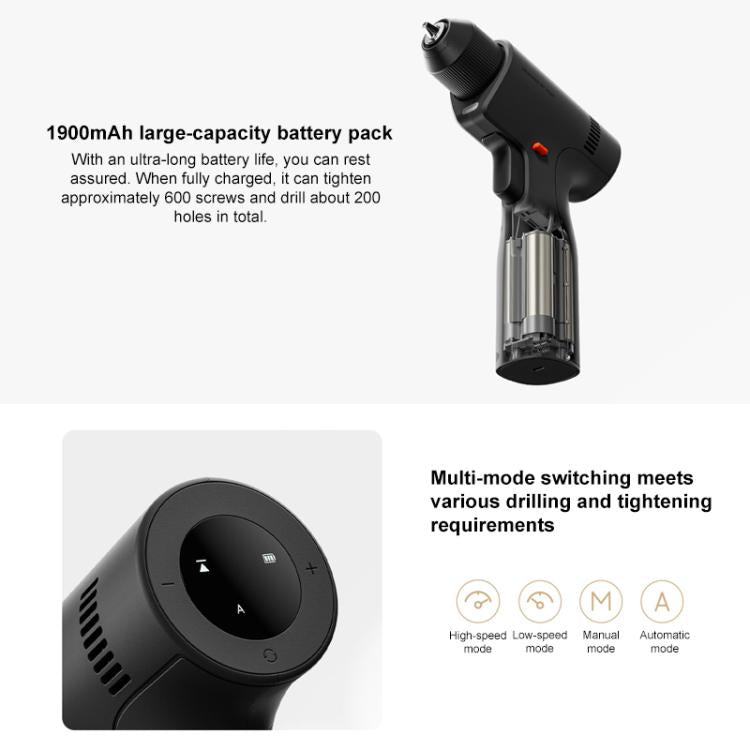 Xiaomi Mijia Multifunctional Brushless Electric Drill 2 - Black