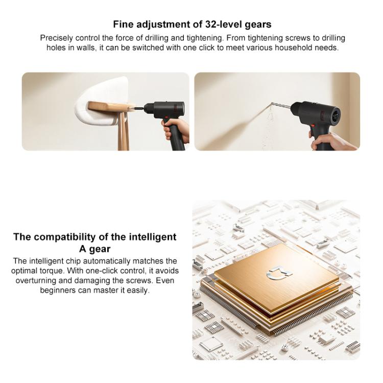 Xiaomi Mijia Multifunctional Brushless Electric Drill 2 - Black