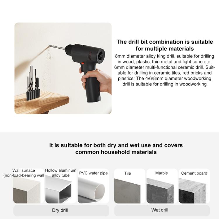 Xiaomi Mijia Multifunctional Brushless Electric Drill 2 - Black