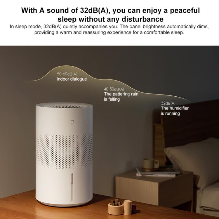 Xiaomi Mijia 4L No-Mist Humidifier 3, Specification:US Plug - White