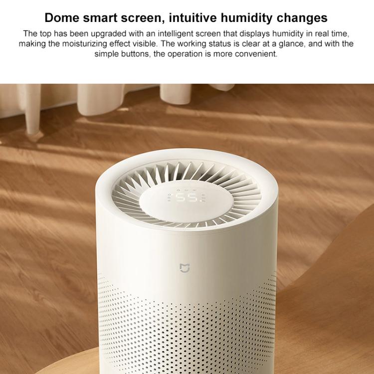 Xiaomi Mijia 4L No-Mist Humidifier 3, Specification:US Plug - White