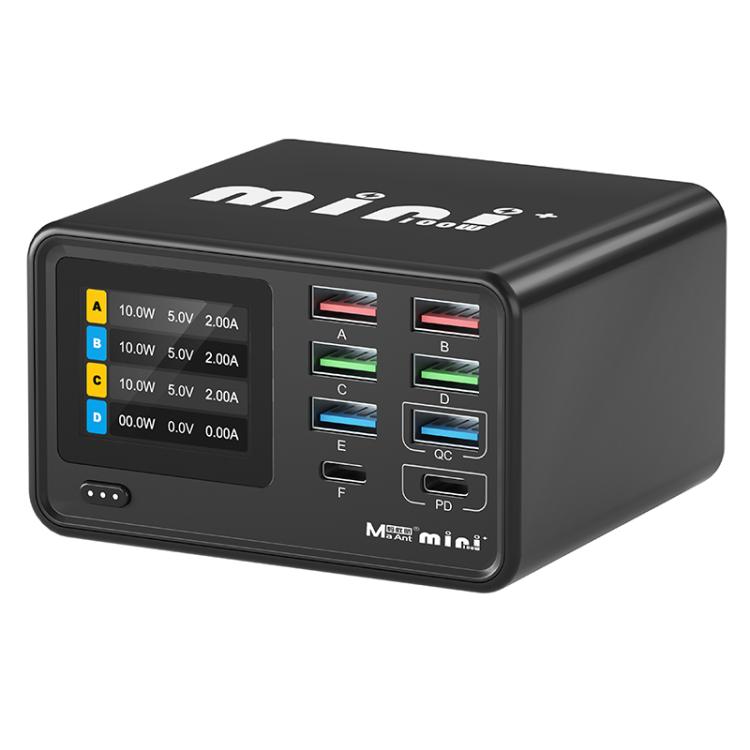MaAnt Dianba Mini 75W Multi-function 8-Port PD Charger Support PD Fast Charging, Plug:EU Plug