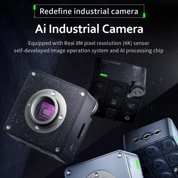 QianLi 6.5X-58X Gorilla 4K Industrial Camera, Plug:US Plug
