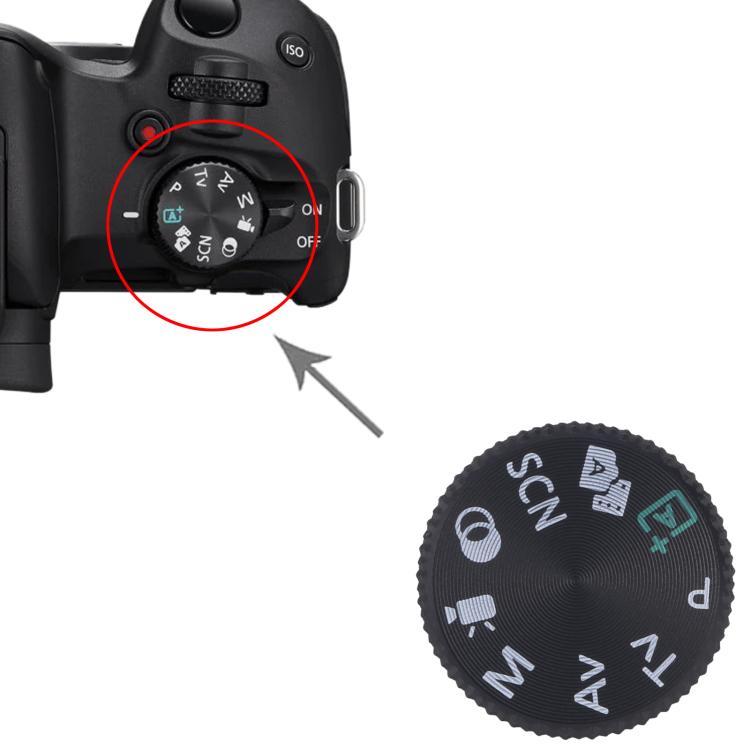 For Canon EOS R50 Mode Dial