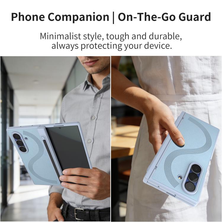 For Samsung Galaxy Z Fold7 5G VIETAO Cool Pro Series Privacy Tempered Glass Full-Cover Guard Phone Case