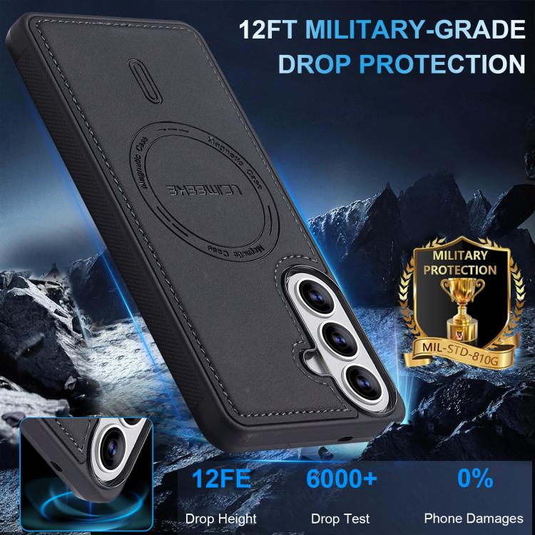 For Samsung Galaxy A57 5G LC.IMEEKE L6 Series MagSafe Magnetic Phone Case