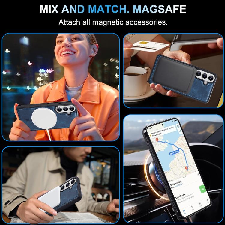 For Samsung Galaxy A57 5G LC.IMEEKE L6 Series MagSafe Magnetic Phone Case